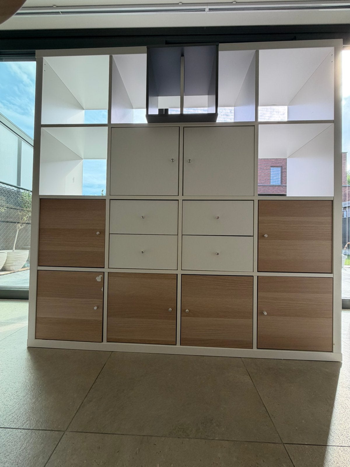 Ikea kallax kast met accesoires, Ophalen, Zo goed als nieuw