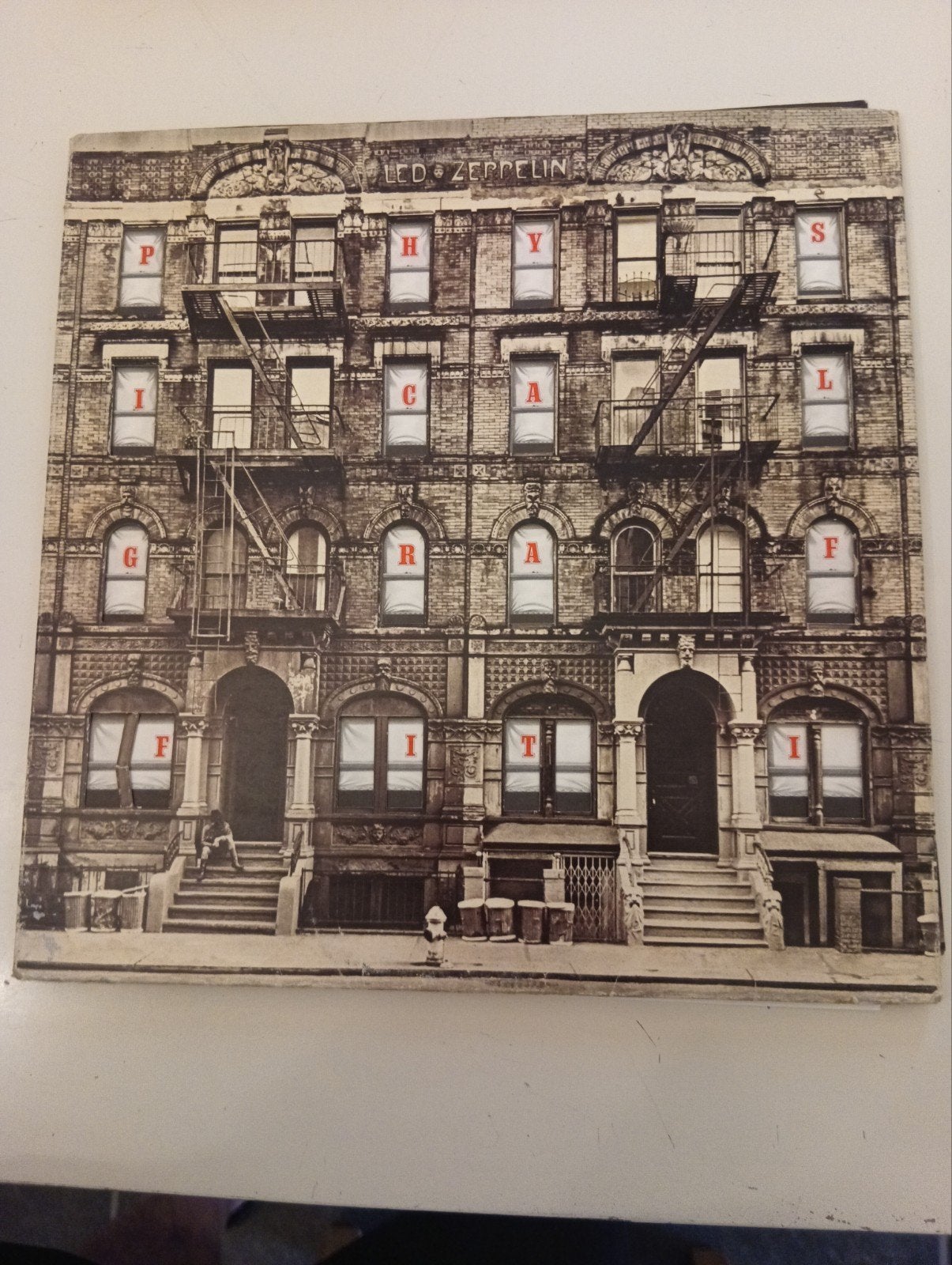 Lp Led Zeppelin "Physical Graffiti", Cd's en Dvd's, Vinyl | Hardrock en Metal, Ophalen of Verzenden, LP