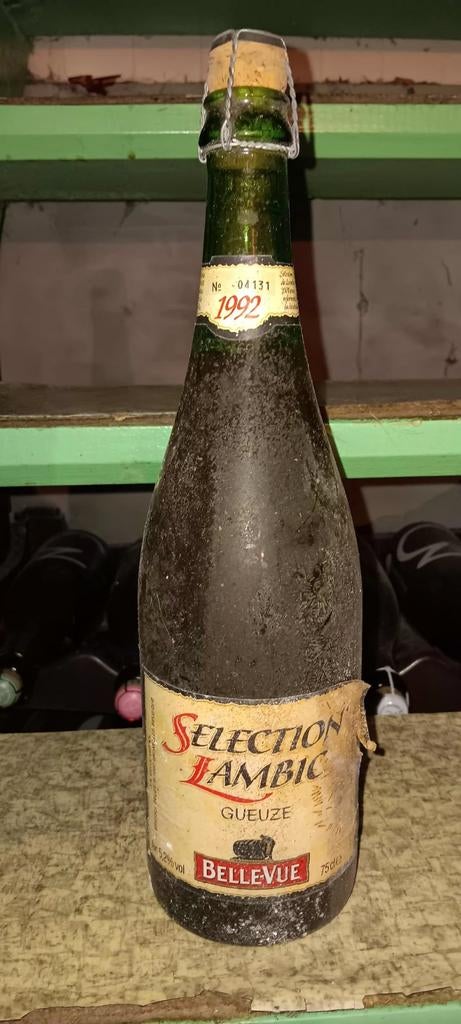 Sélection lambic belle vue 1992, Collections, Marques de bière, Enlèvement ou Envoi