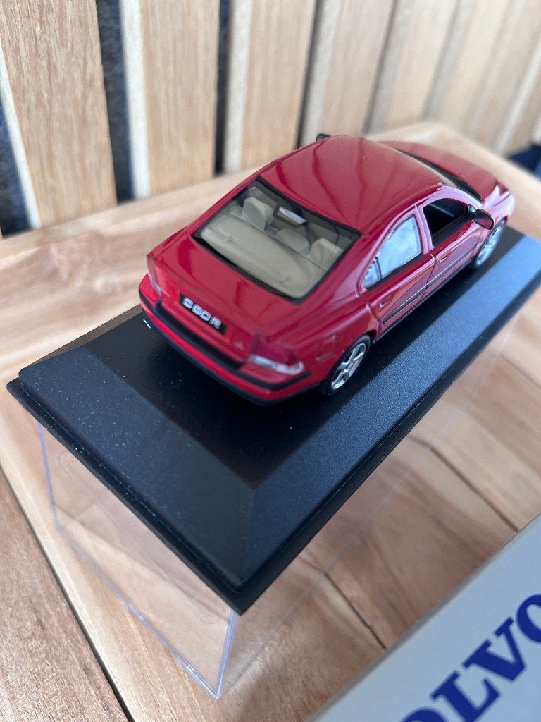 Volvo S60 R 2003 Minichamps 1:43 VFL1099 – promotiemodel, Auto, Ophalen of Verzenden, Zo goed als nieuw, X