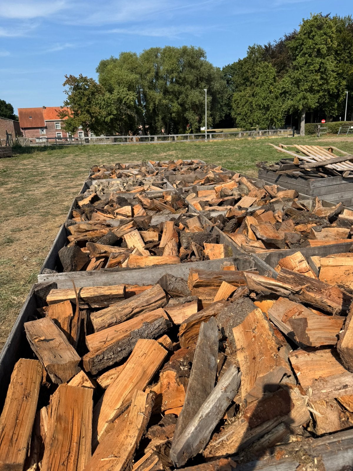 Premium Droog brandhout, 6 m³ of meer, Ophalen of Verzenden, Eikenhout, Blokken