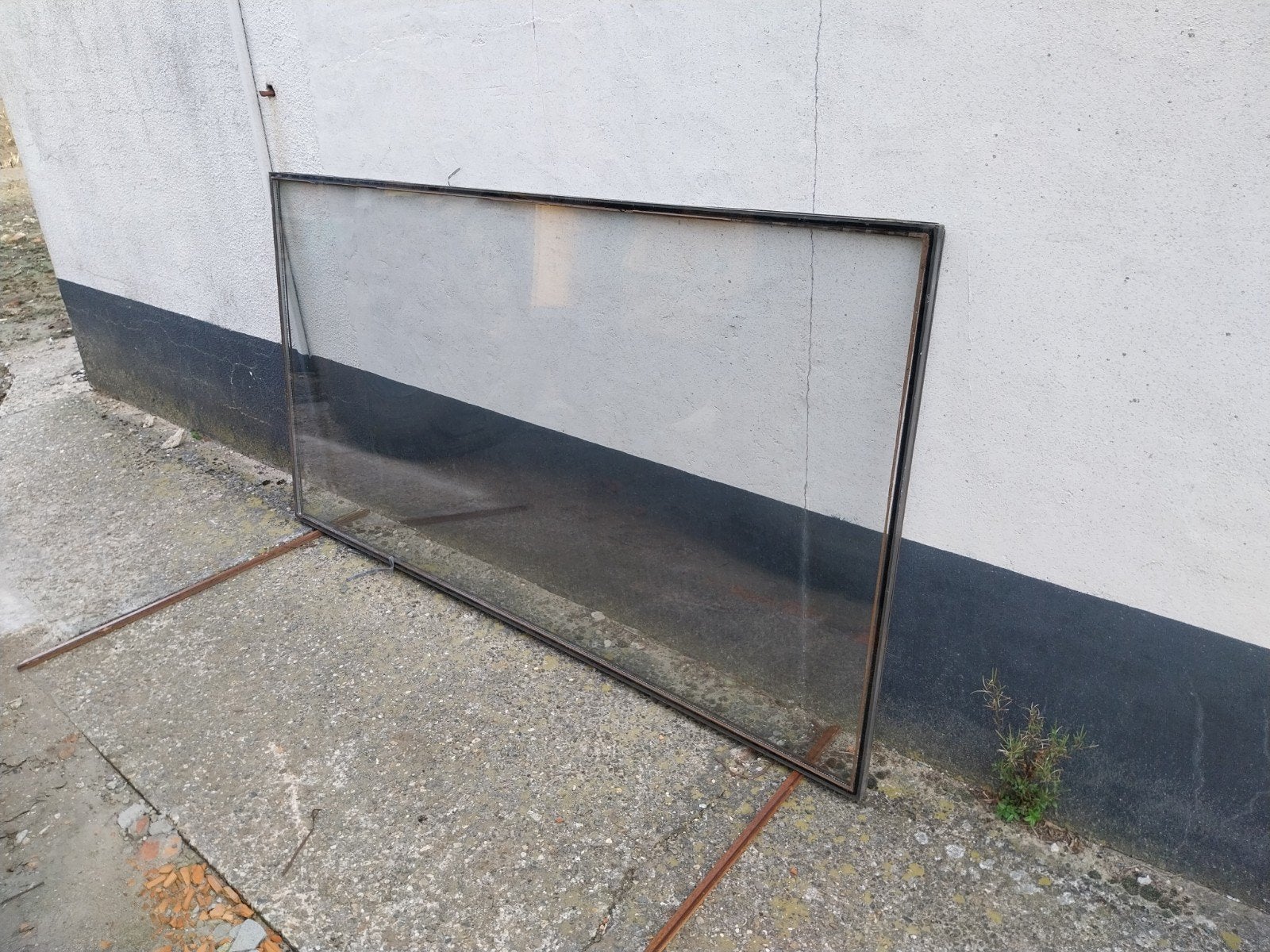 partij dubbel glas, Ophalen