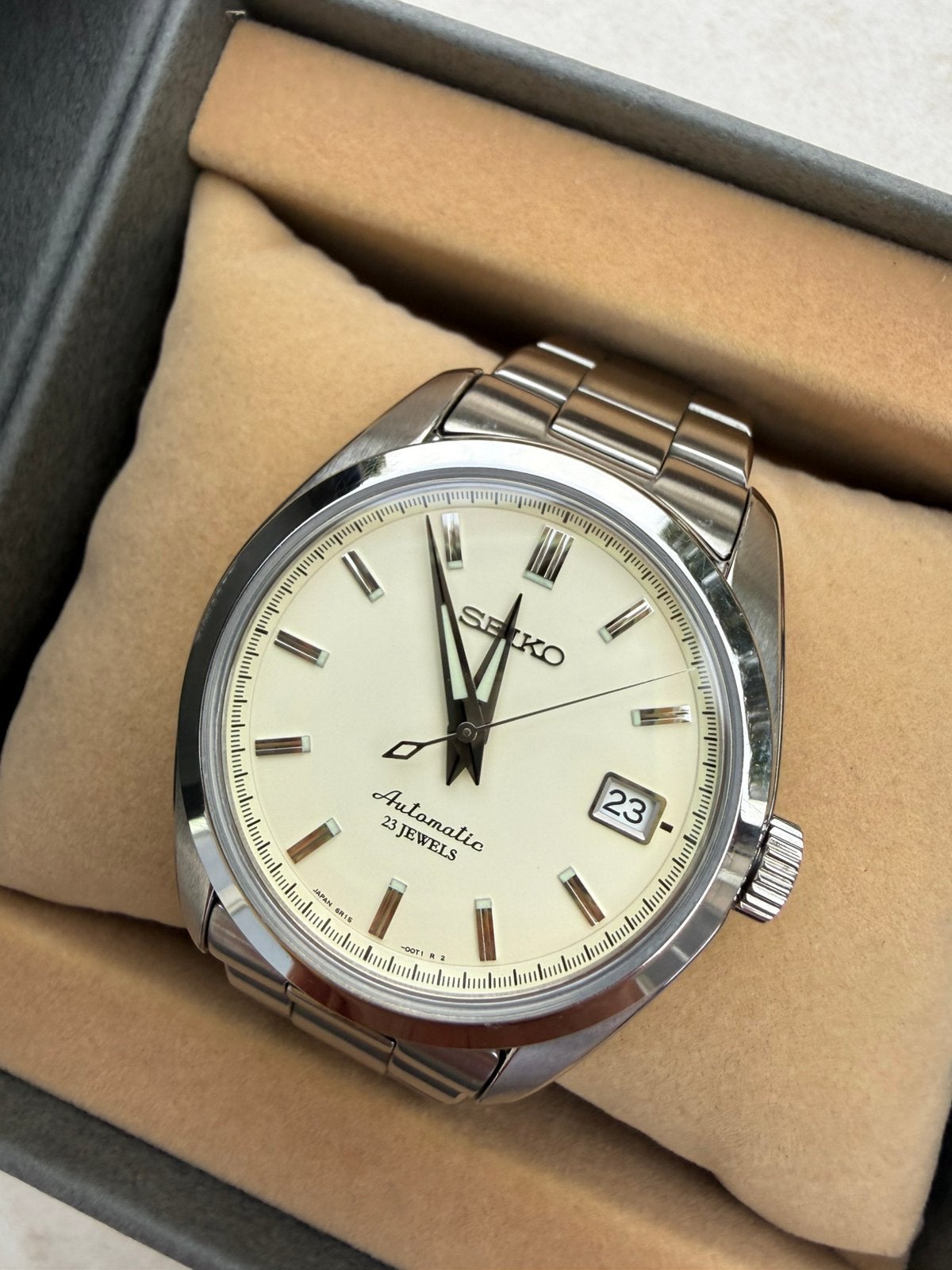 Pack collector Seiko SARB035 « Baby GS » | Ensemble complet, Montre-bracelet, Seiko, Enlèvement ou Envoi, Acier