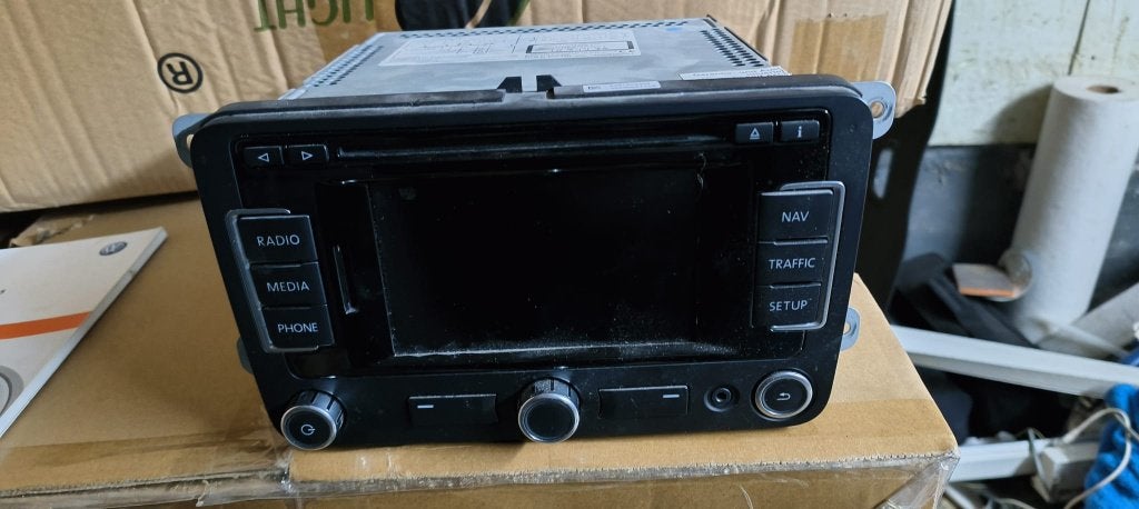 Navigatie- en radiosysteem Volkswagen RNS 315, Enlèvement, Utilisé