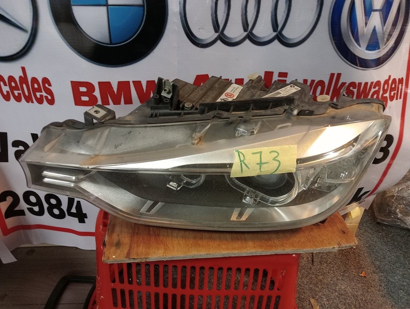Koplamp xenon origineel BMW 3-serie F30/F80 ('12-'15)6311725, Gebruikt, -, -, Ophalen of Verzenden