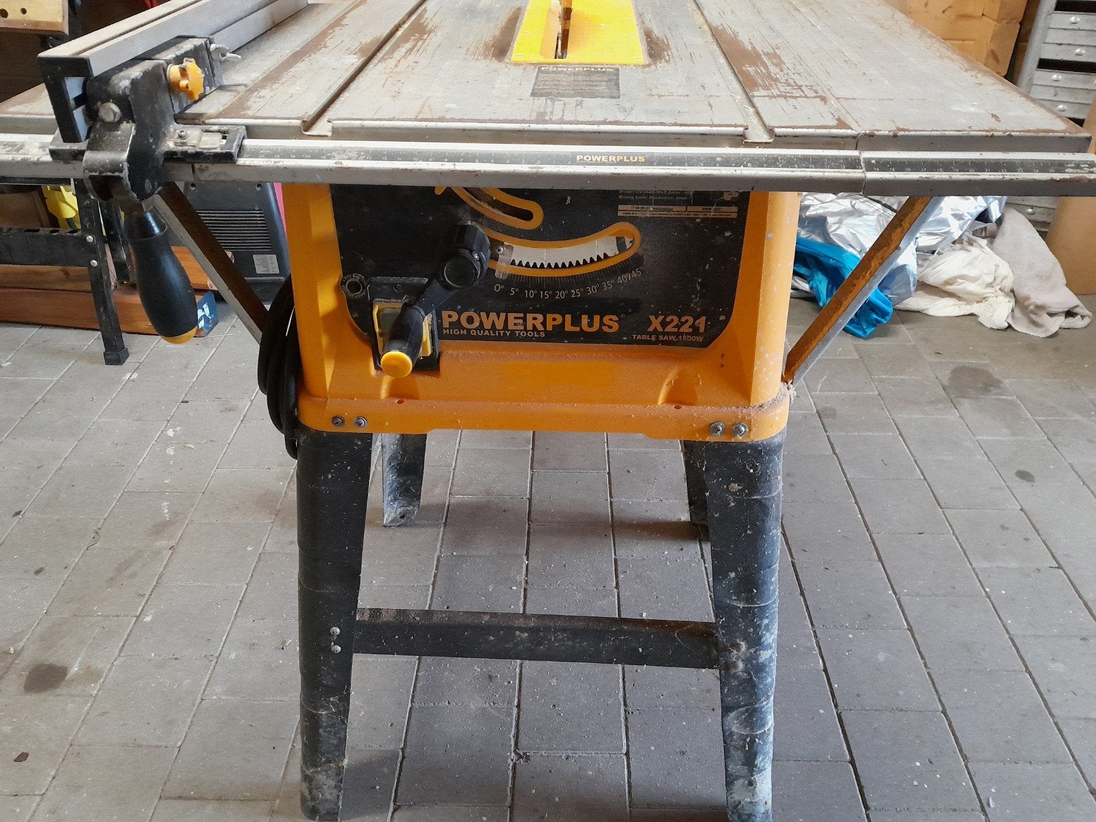 Tafelzaag 1500w 254mm
POWX221, Ophalen, Gebruikt, Power Plus