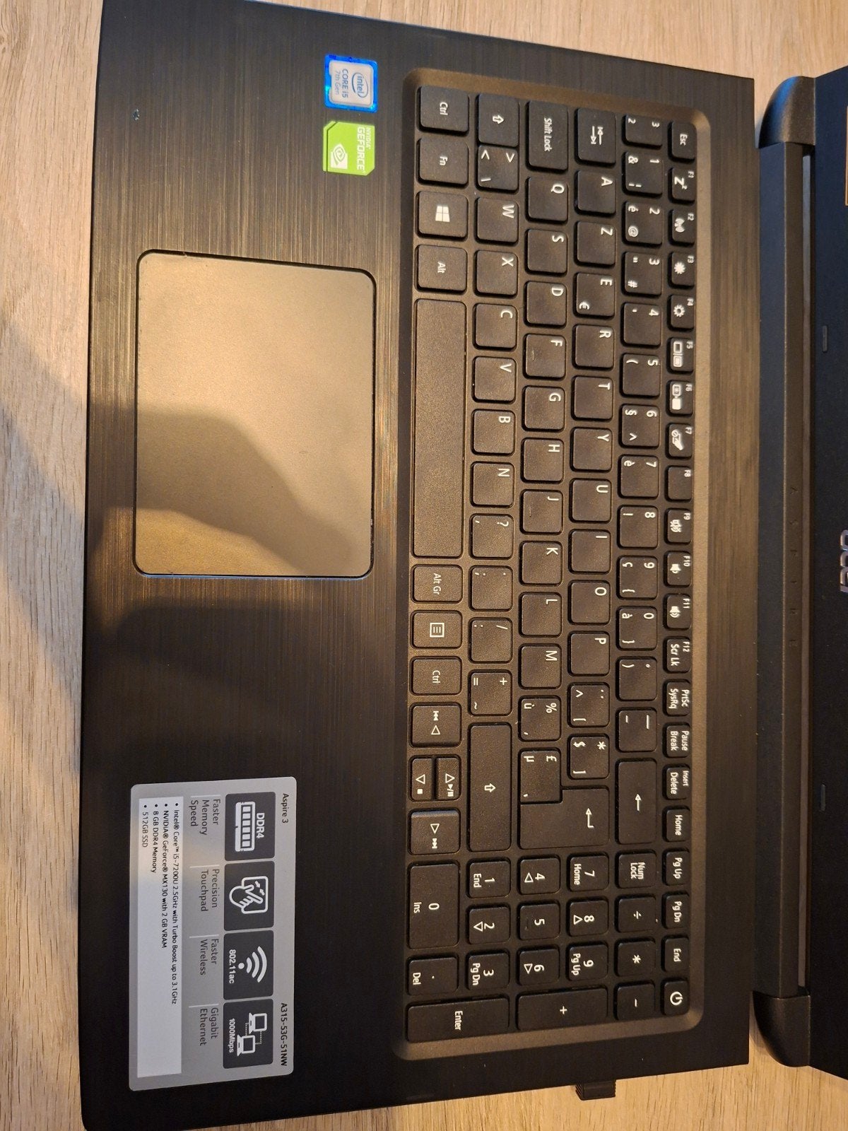 Acer Aspire 3, Informatique & Logiciels, ACER, 8 GB, 16 pouces, 512 GB
