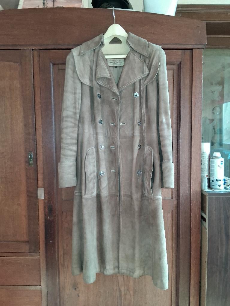 Jas van Jacques Esterel Paris, Ophalen, Autre, Beige, Maat 42/44 (L)