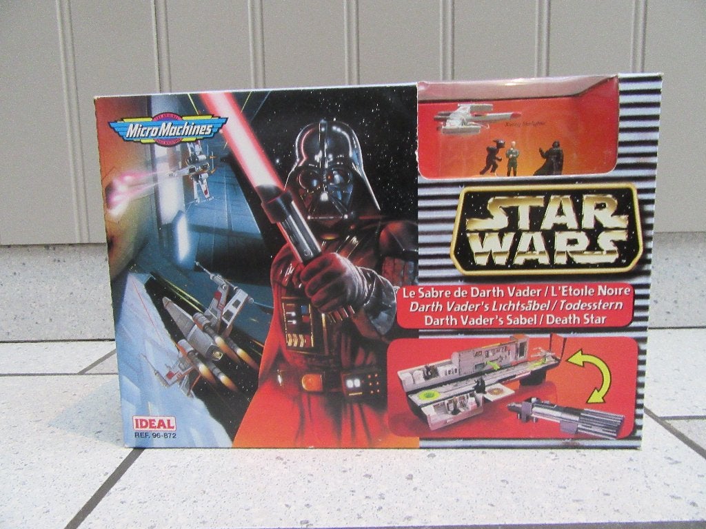 Star Wars Micromachines Darth Vader Lightsaber, Ophalen of Verzenden, Nieuw, Overige typen
