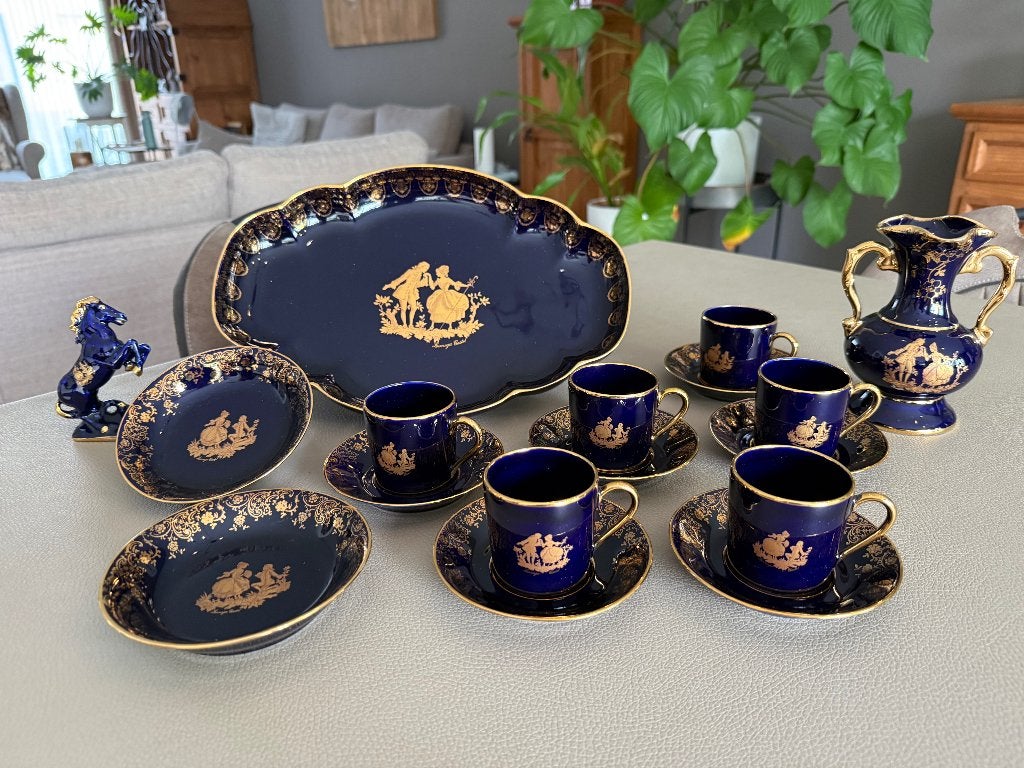 Limoges servies Castel 22k goud, Enlèvement