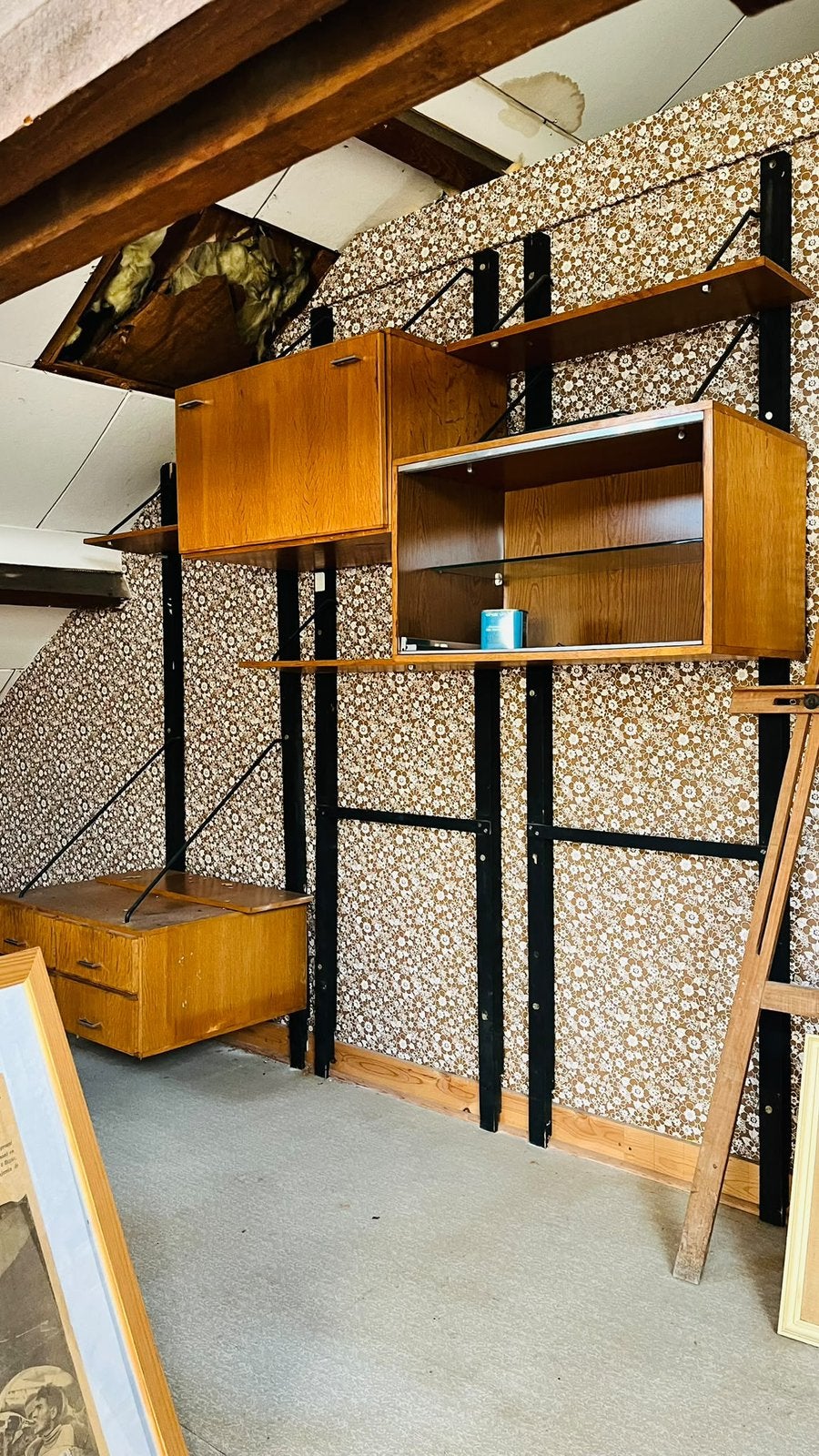 Vintage modulair wandsysteem, Enlèvement, Utilisé