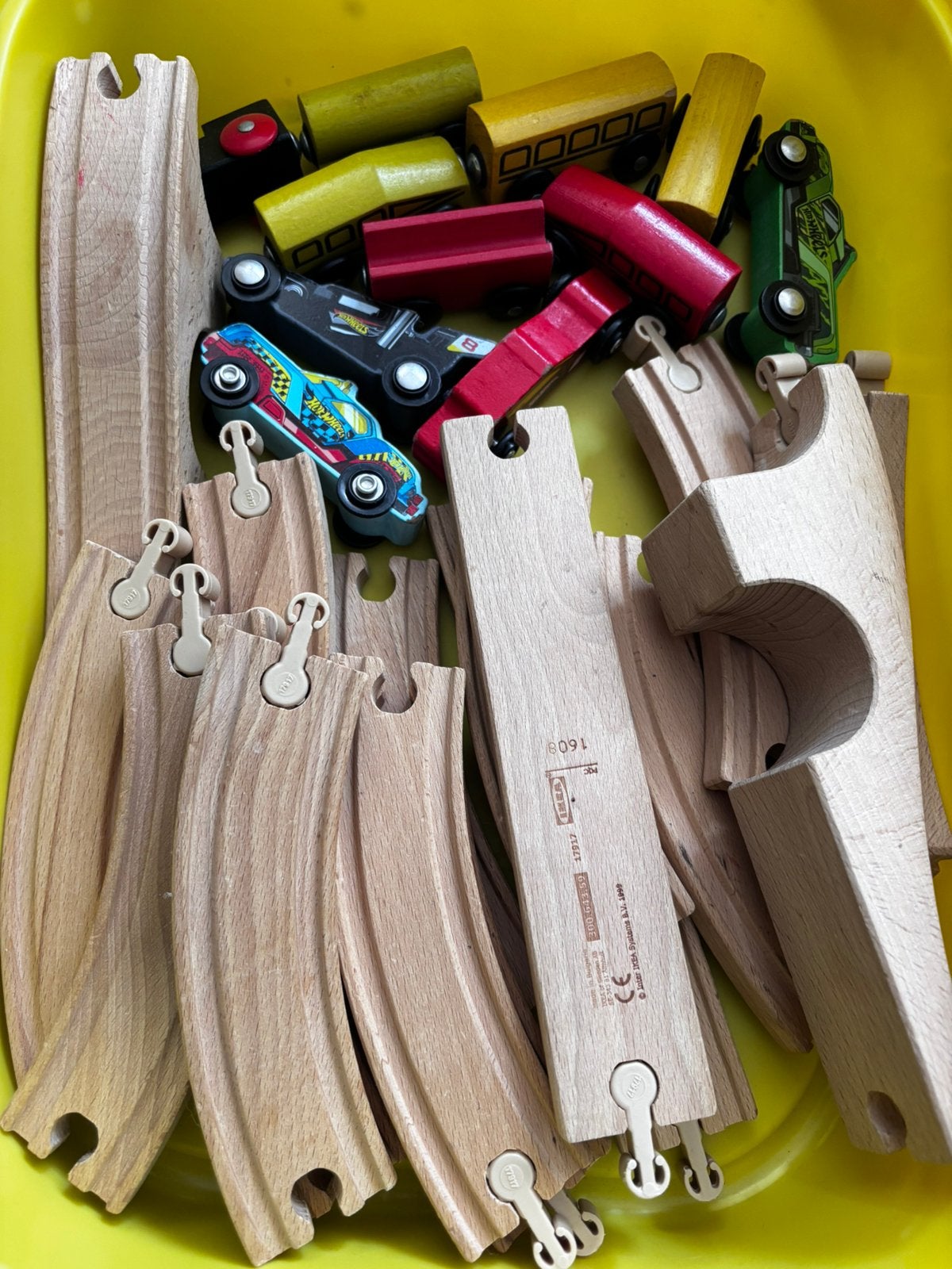 Houten treinset, Kleding | Dames, Kledinghangers, Ophalen, Gebruikt