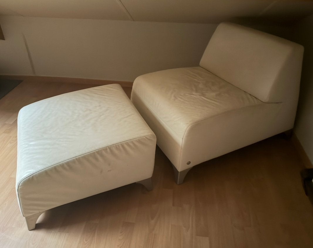 Leren zetel, Enlèvement, Utilisé