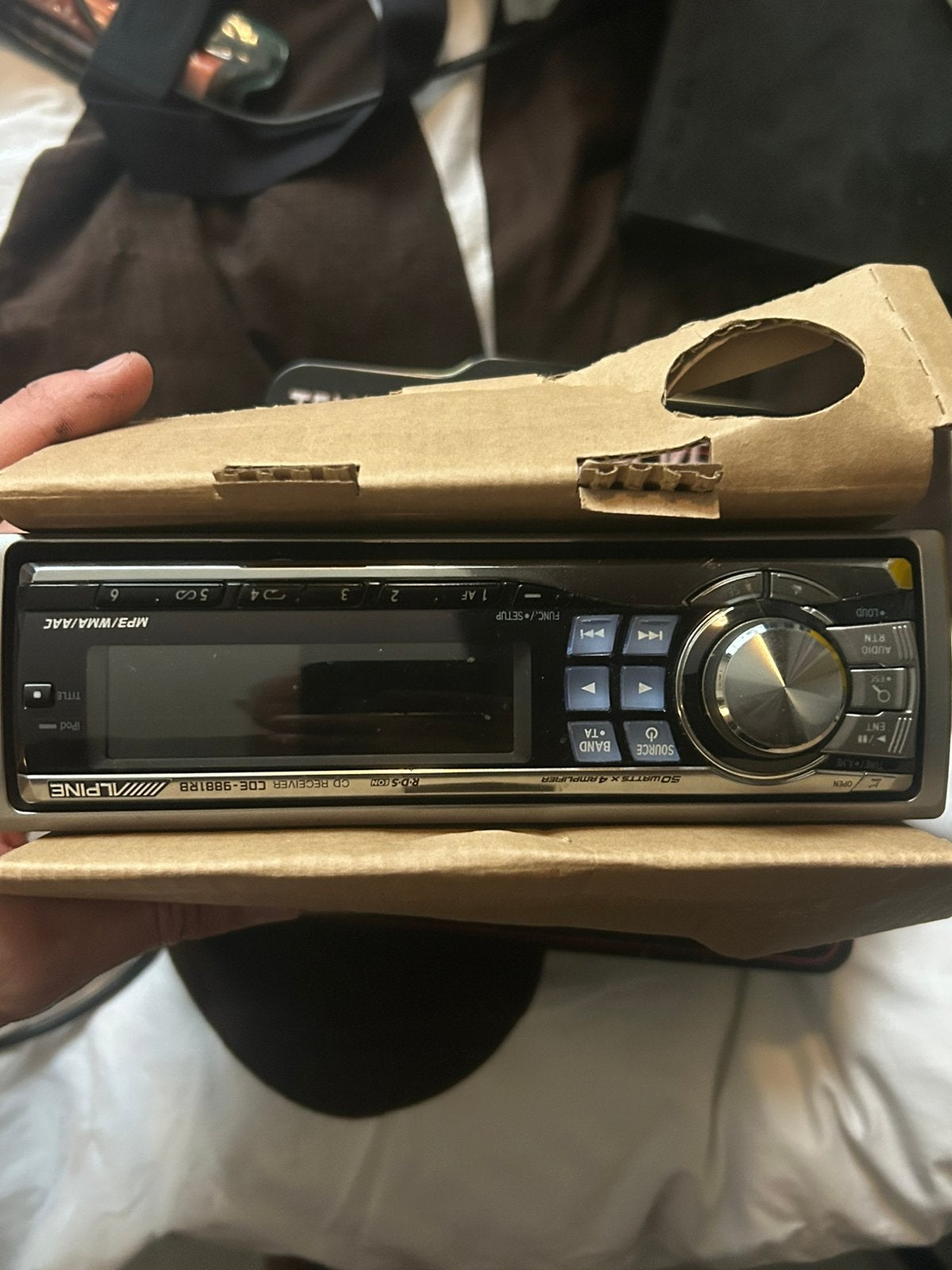 Autoradio Alpine, Enlèvement, Comme neuf