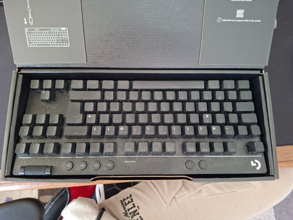 Logitech G 920-013229 G PRO X RAPID TKL, Logitech G, Azerty, Ophalen of Verzenden, Bedraad