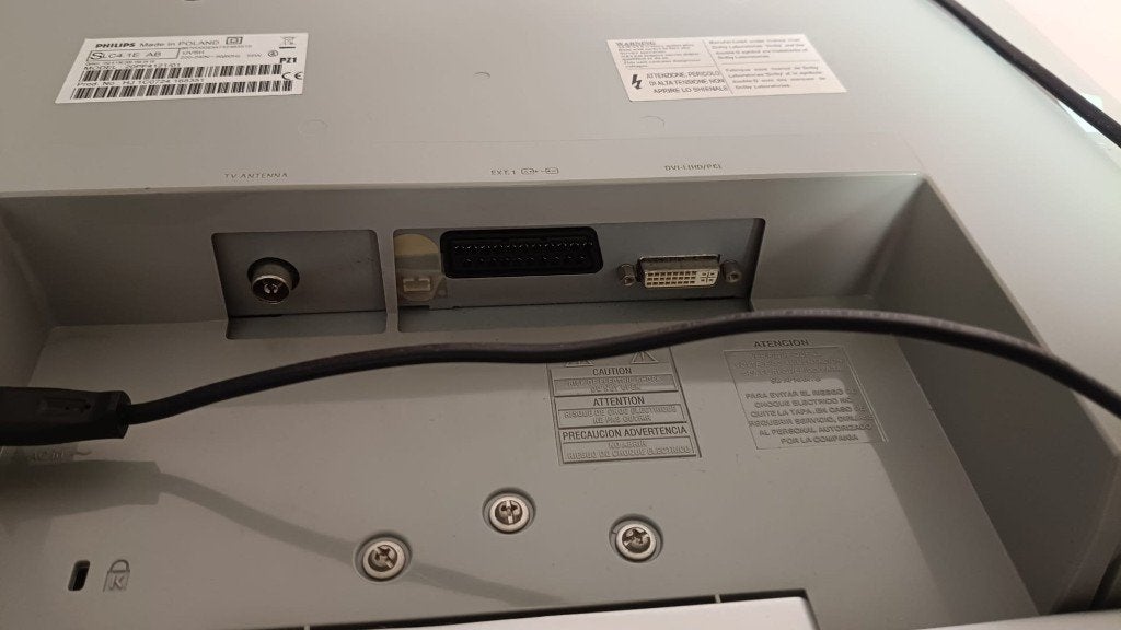 Ecran Philips 20 pouces retrogaming, Informatique & Logiciels, Enlèvement, Utilisé, DVI