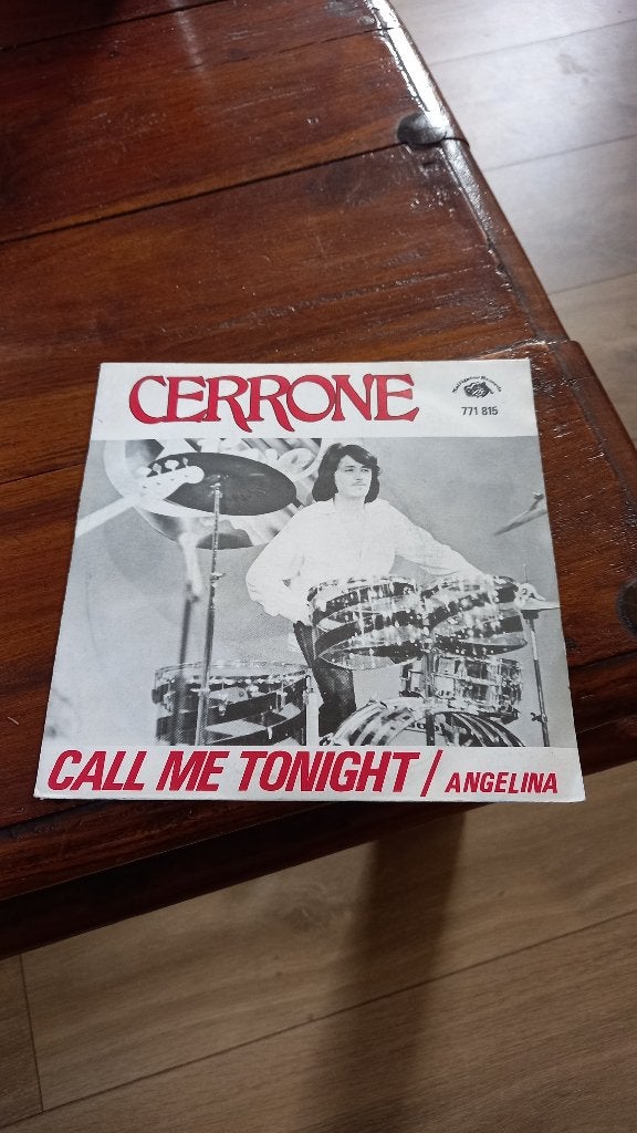Vinyl (45t) cerrone "call me tonight ", Ophalen, Zo goed als nieuw, Pop