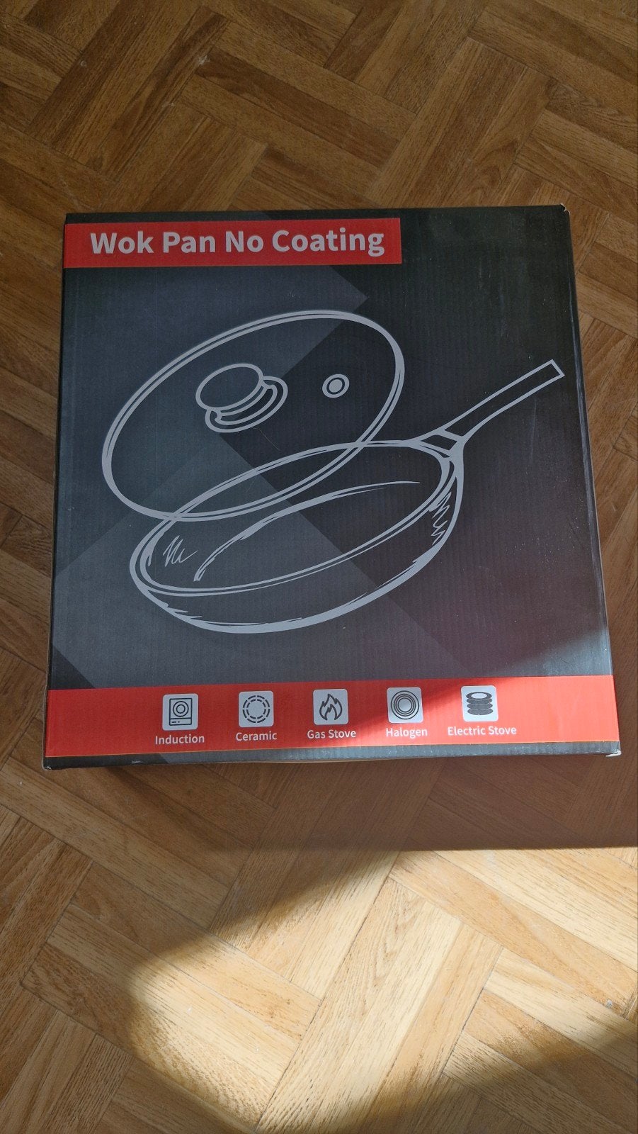 Nieuwe wok, Ophalen, Wok