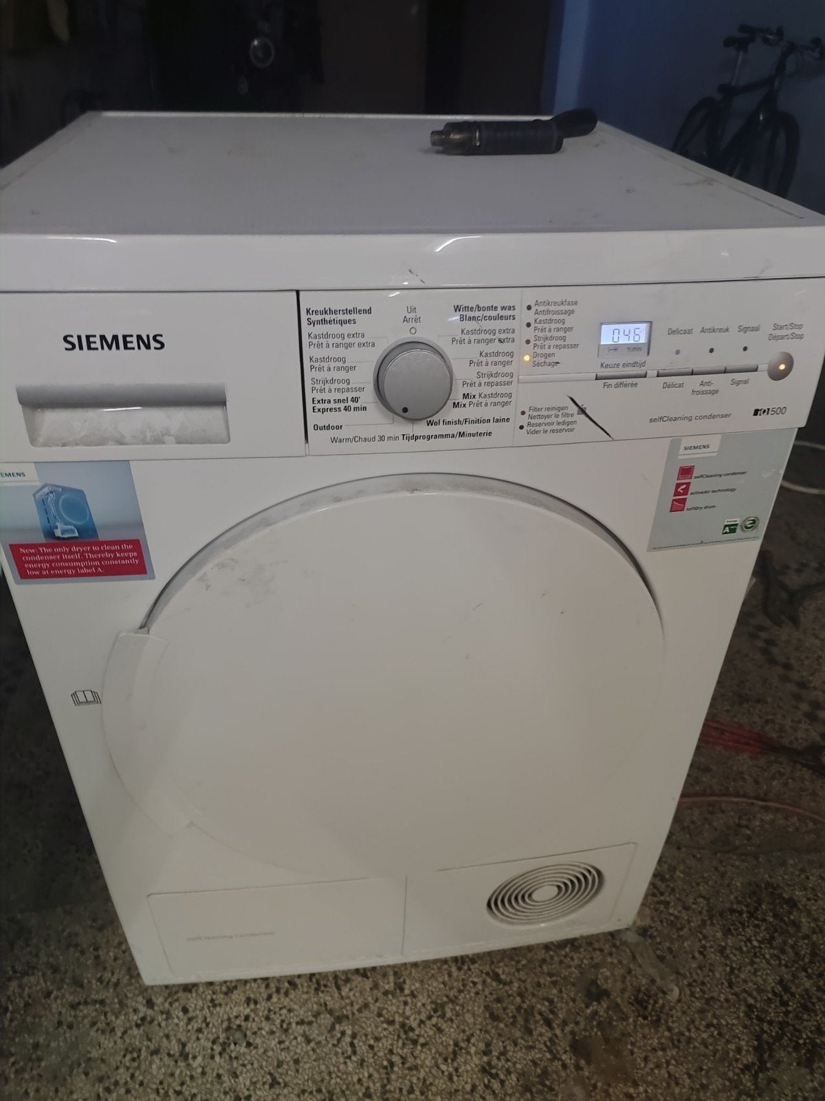Sèche linge siemens