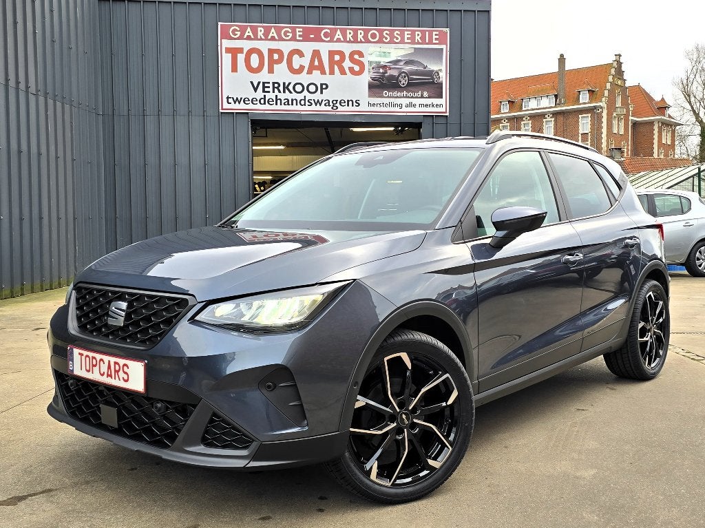 ✔SEAT ARONA 1.0TSI DSG 2024 Euro6❕ 19000km❗, Autos, Seat, Argent ou Gris, Achat, Entreprise, Noir