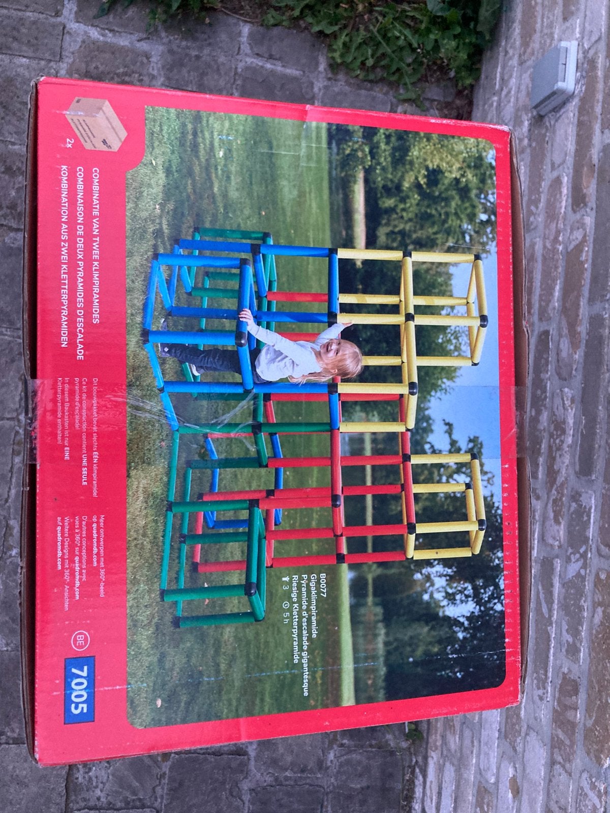 QUADRO klimpiramide - 237 onderdelen, Enfants & Bébés, Jouets | Extérieur | Aires de jeux, Enlèvement, Neuf, Autres types