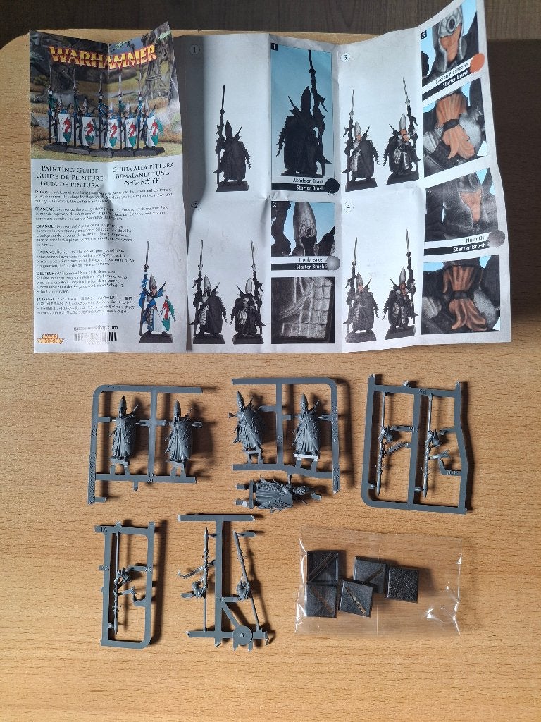 5 gardes maritimes Lothern GW sur grappes, Ophalen, Zo goed als nieuw, Warhammer, Figuurtje(s)
