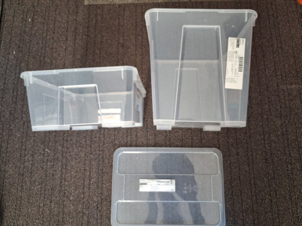 IKEA SAMLA 150 BAKKEN + DEKSELS, Huis en Inrichting, Overige Huis en Inrichting, Zo goed als nieuw, Ophalen
