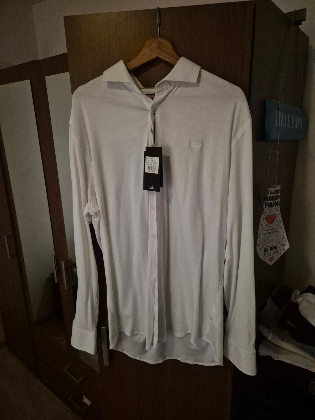 VANGUARD – wit overhemd, Kleding | Heren, Overhemden, Ophalen, Wit, Nieuw, Vanguard
