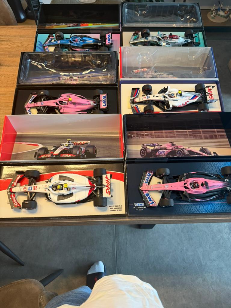 MiniChamps 1:18 F1, Enlèvement ou Envoi, Comme neuf, MiniChamps