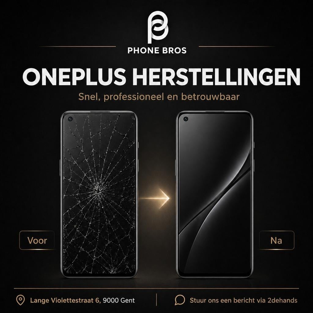 ONEPLUS SCHERM HERSTELLINGEN, Ophalen