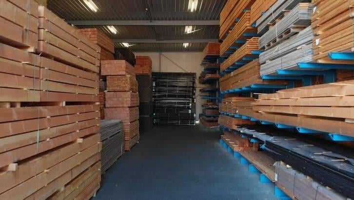 Planches en bois d'échafaudage utilisées — 30x195 mm, Bricolage & Construction, Bois & Planches, Planche, Bois d'échafaudage, Enlèvement ou Envoi