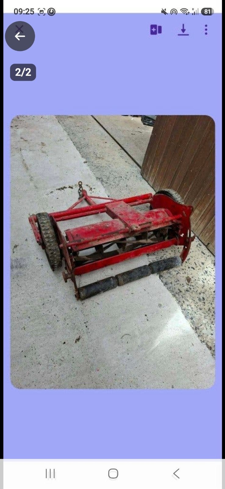 tondeuse à tracter, Jardin & Terrasse, Tondeuses à gazon, Enlèvement