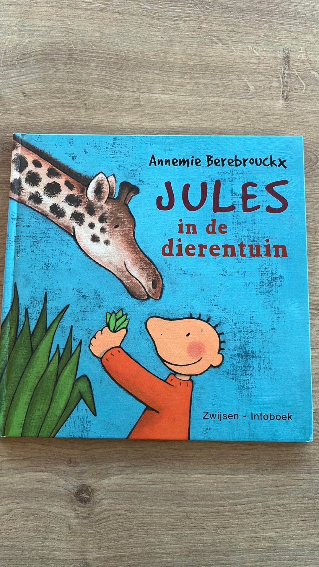 Annemie Berebrouckx - Jules in de dierentuin, Livres, Livres pour enfants | 0 an et plus, Enlèvement ou Envoi, Annemie Berebrouckx
