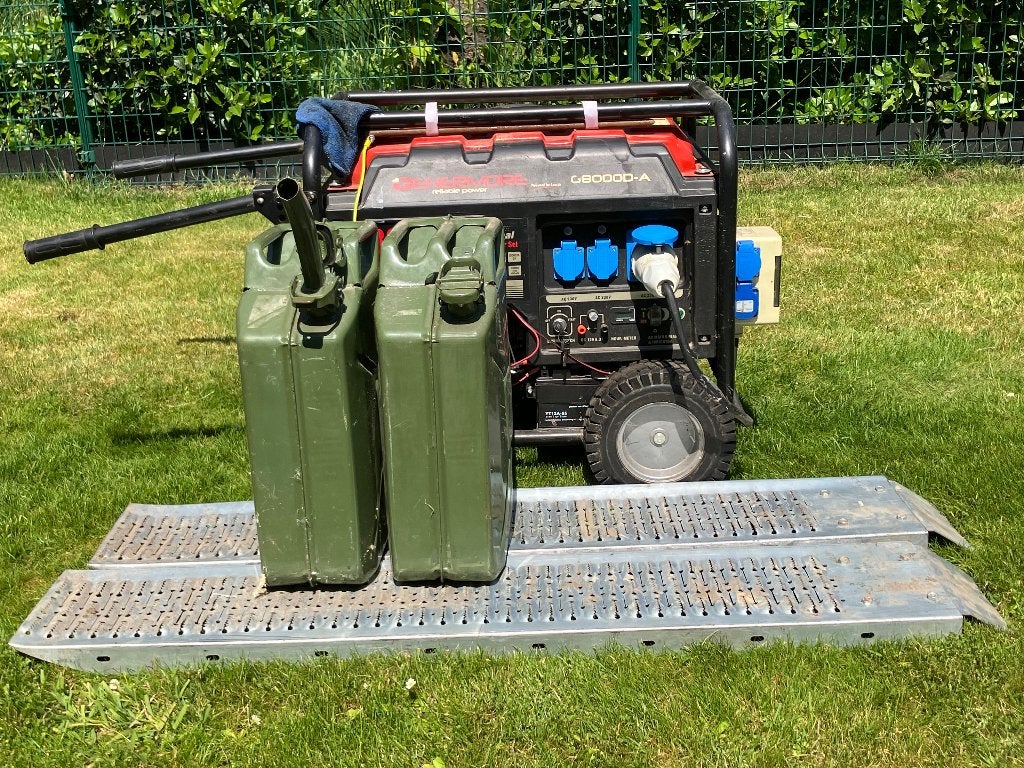 Generator 8000W, Doe-het-zelf en Bouw, Aggregaten, Ophalen, Gebruikt, Elektrisch startend, Benzine
