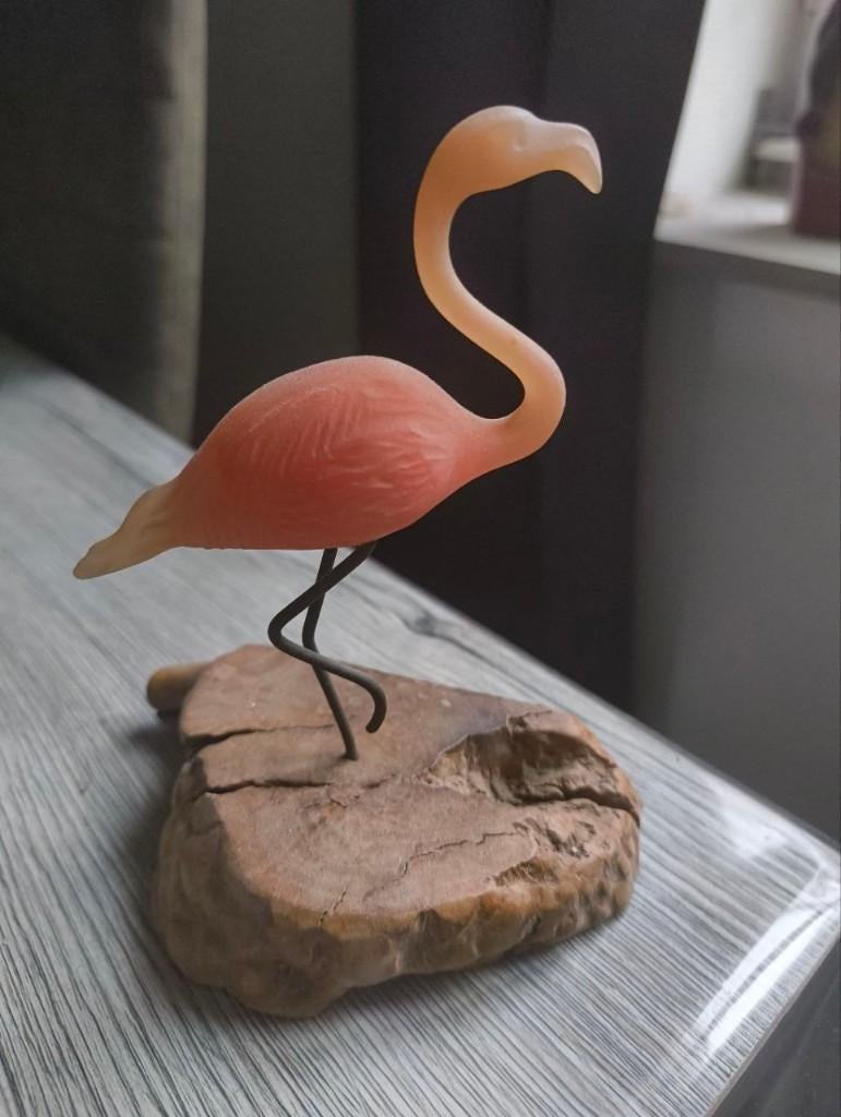 Flamingo beeld, Ophalen, Beeld