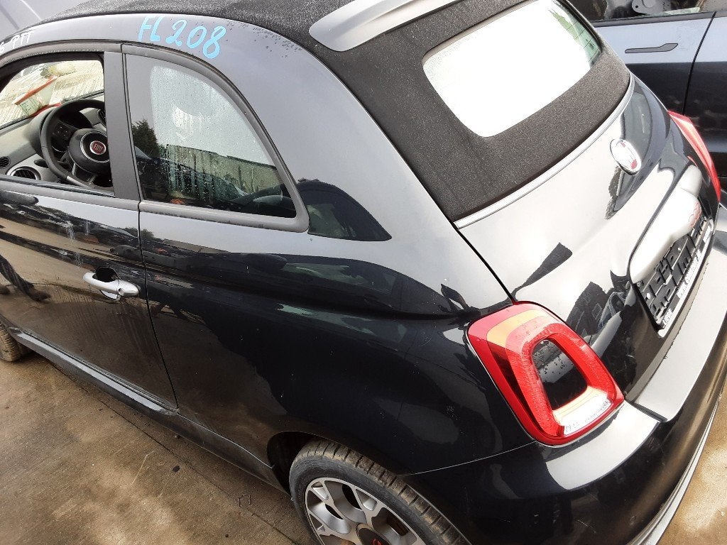 SPATBORD LINKS ACHTER Fiat 500C (312) (01-2009/-), Gebruikt, Achter, Fiat, Spatbord