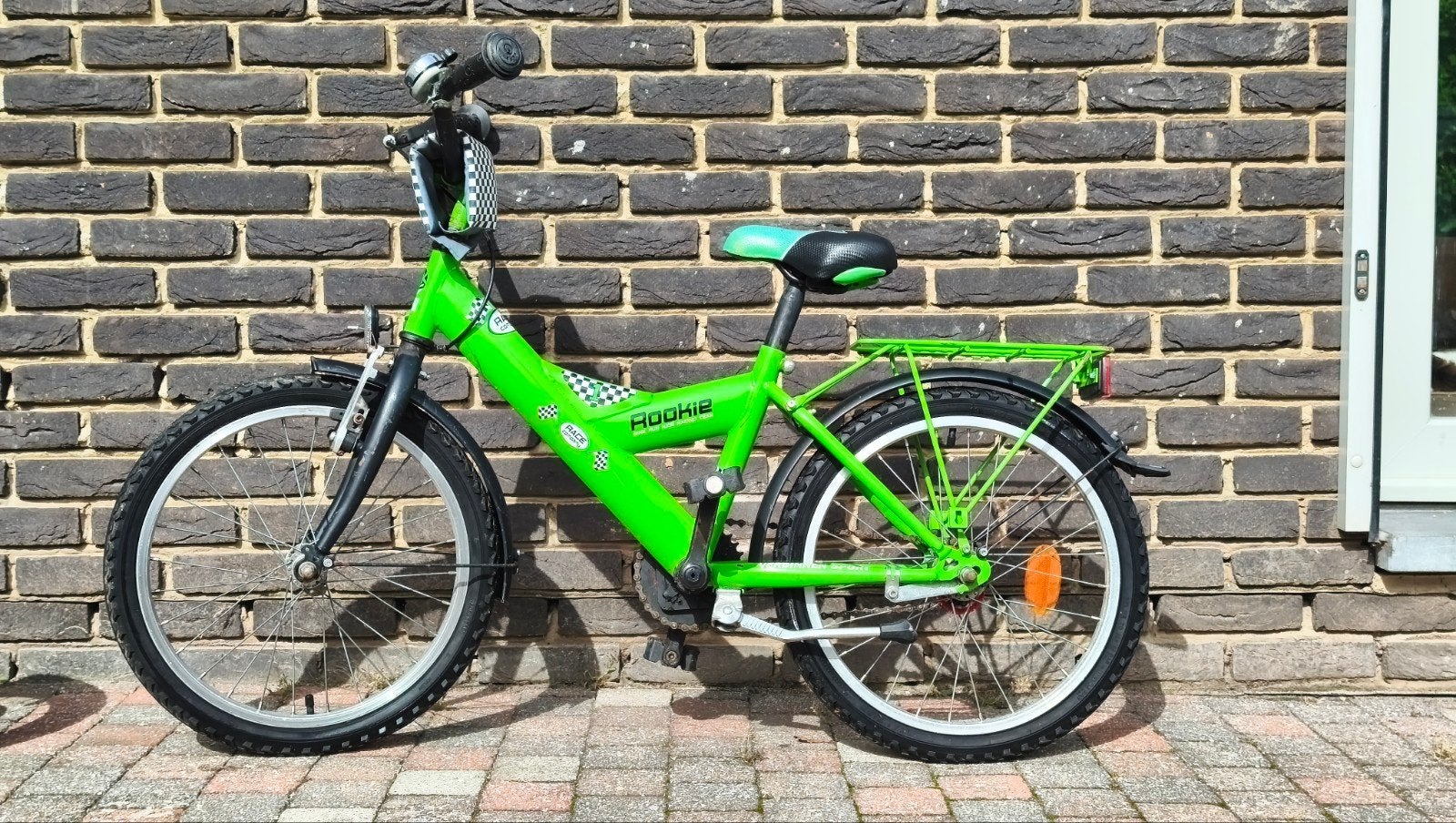 kinder fiets, Fietsen en Brommers, Ophalen, Gebruikt, Terugtraprem