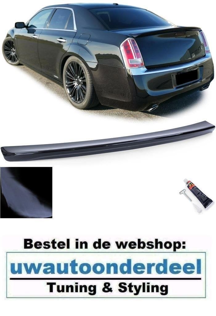 Kofferklep Spoiler Achterklep Hoogglans Glans Zwart Chrysler, Verzenden