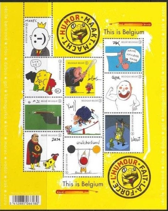 1 blok BL189 humor maakt macht, Postzegels en Munten, Frankeerzegel, Ophalen of Verzenden, Zonder stempel, Postfris