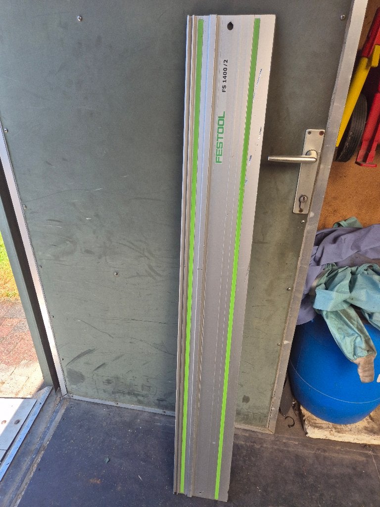 Festool FS 1400/2 en FS 800/2  geleiderails, Doe-het-zelf en Bouw, Ophalen, Zo goed als nieuw, Festool