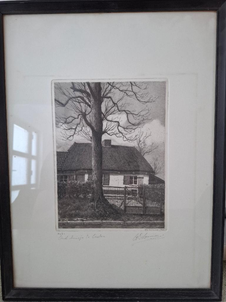 Schilderij, Antiek en Kunst, Kunst | Schilderijen | Klassiek, Ophalen