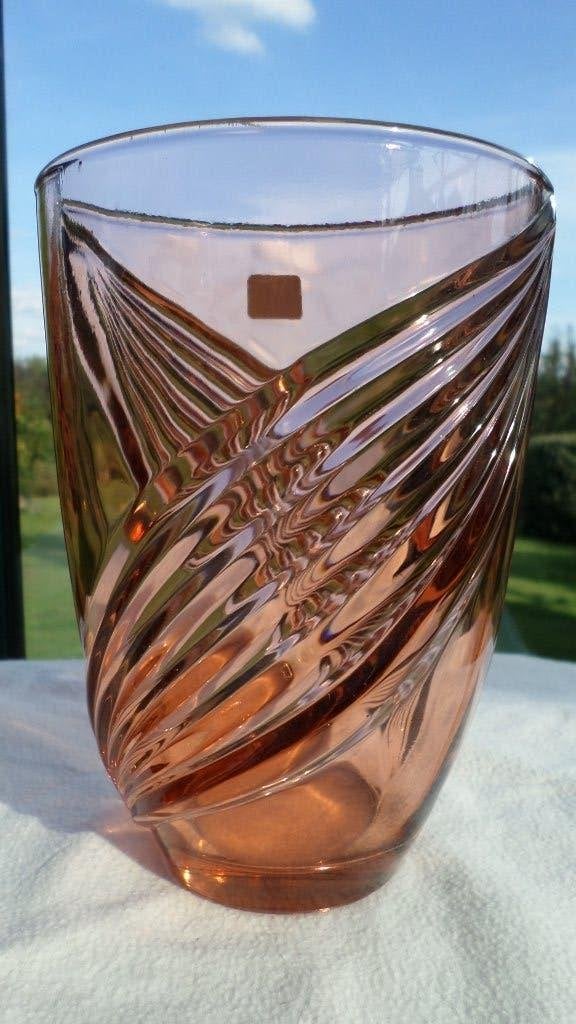 Arques vintage vaas van glaswerk, Antiek en Kunst, Ophalen of Verzenden