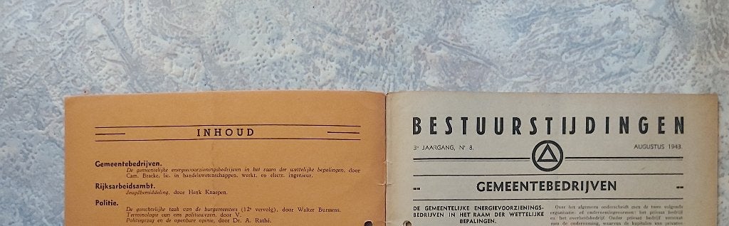 VNV Brans Volk Staat Krant Bezetting Gouw ZB Brigade NSJV, Ophalen of Verzenden, Krant