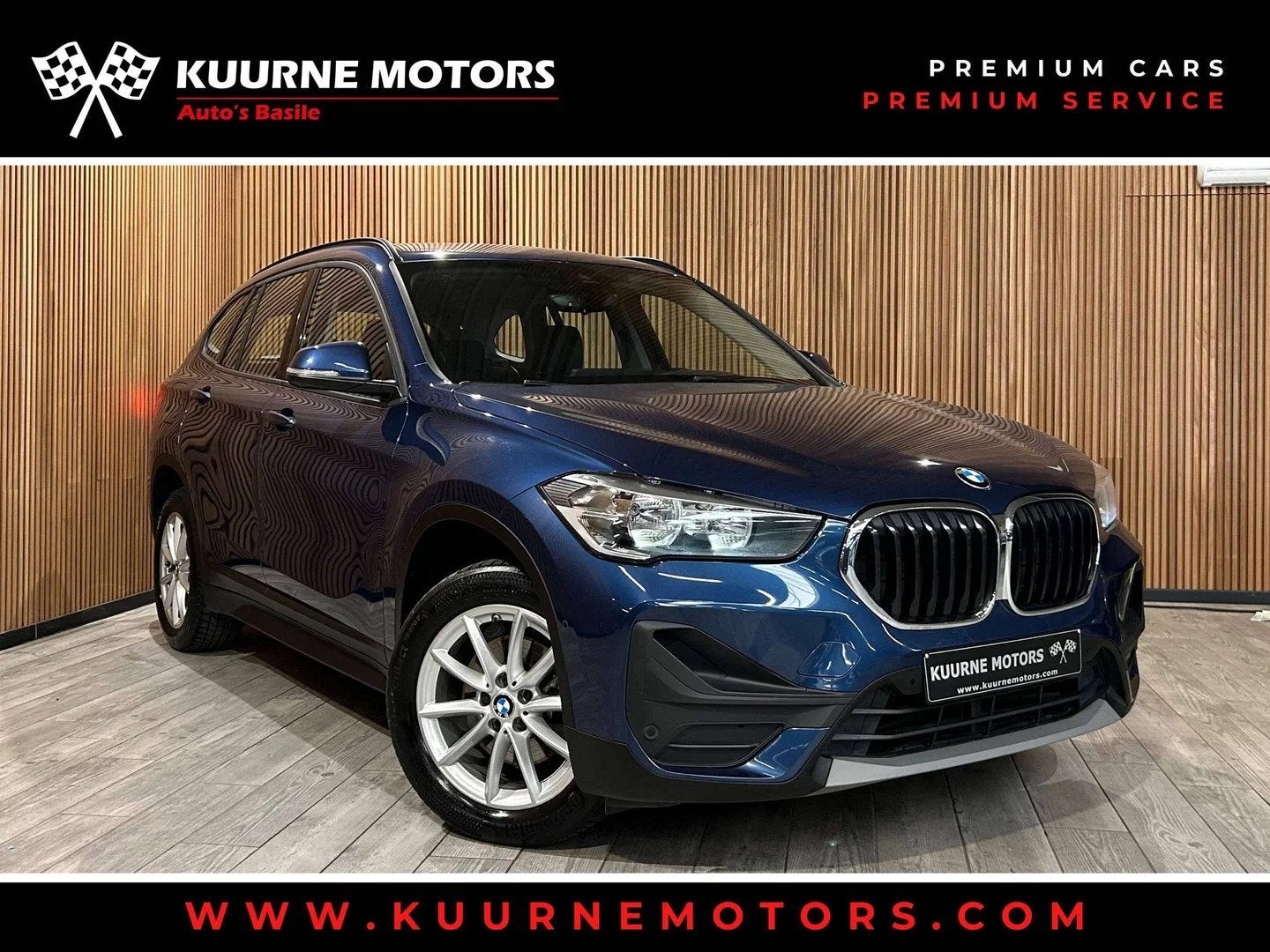 BMW X1 sDrive18d Alu17"/Leder/SportZet/GpsPro/Cam/Hud/Cruise, 4 deurs, 4 cilinders, Leder, Bedrijf