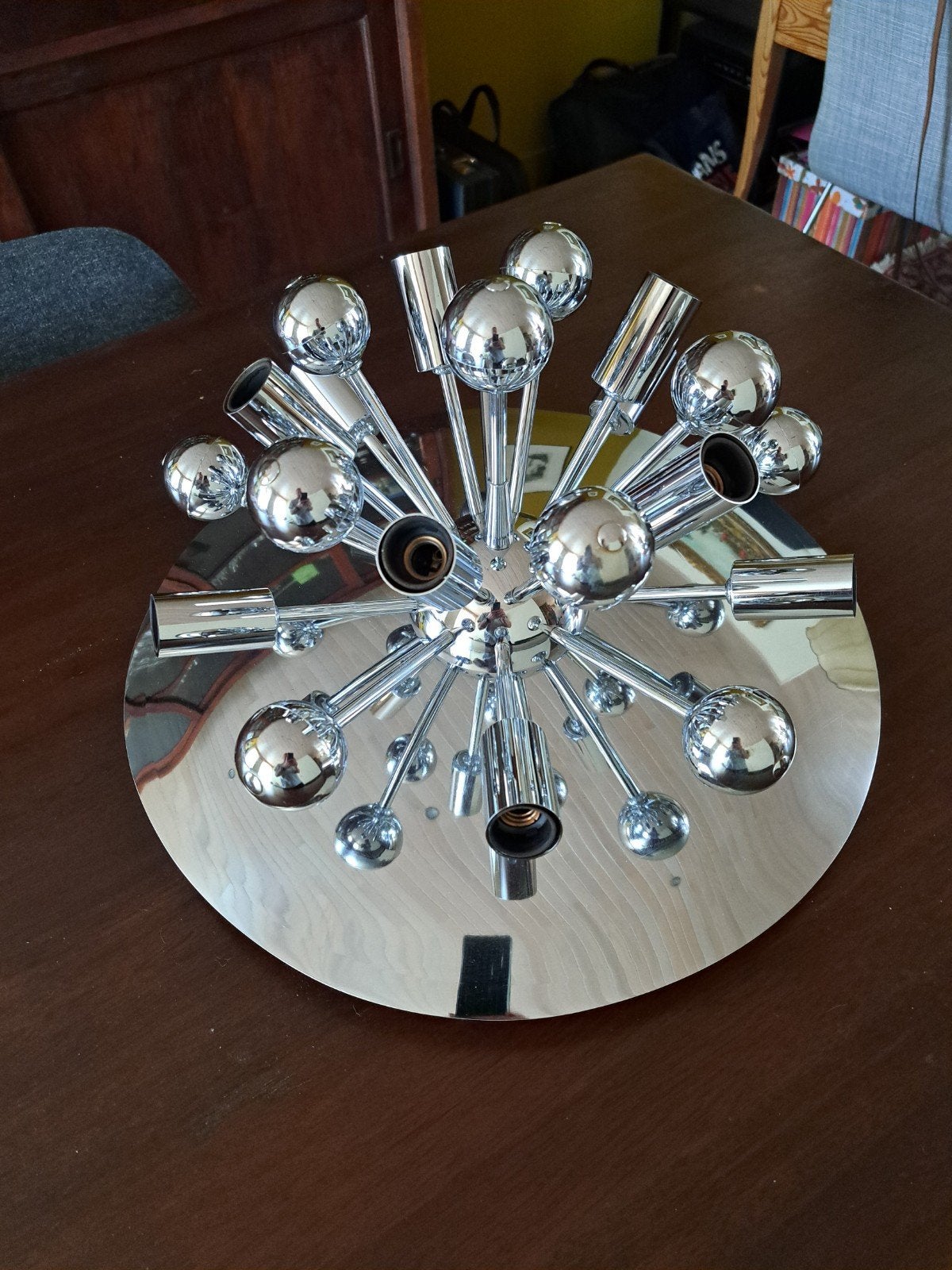 Vintage Sputnik plafondluster
Nog in zeer goede staat.
Werk, Ophalen, Vintage