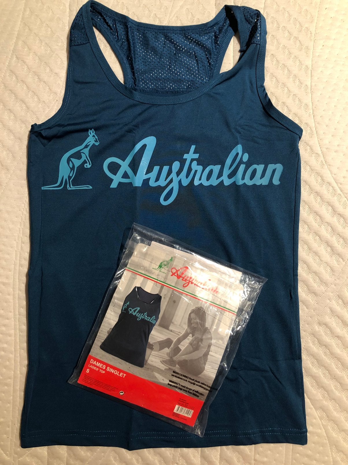 Australisch sportshirt maat S, Ophalen of Verzenden, Nieuw, Maat 36 (S)