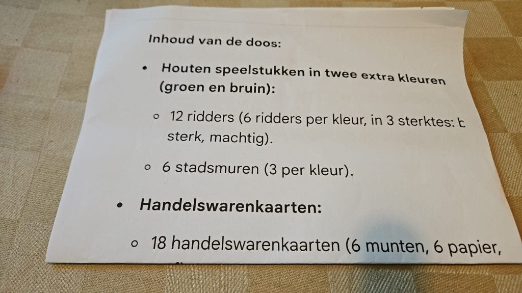 bordspel Catan Steden en Ridders 56 van hout z doos, Hobby en Vrije tijd, Vijf spelers of meer, Ophalen of Verzenden, Zo goed als nieuw