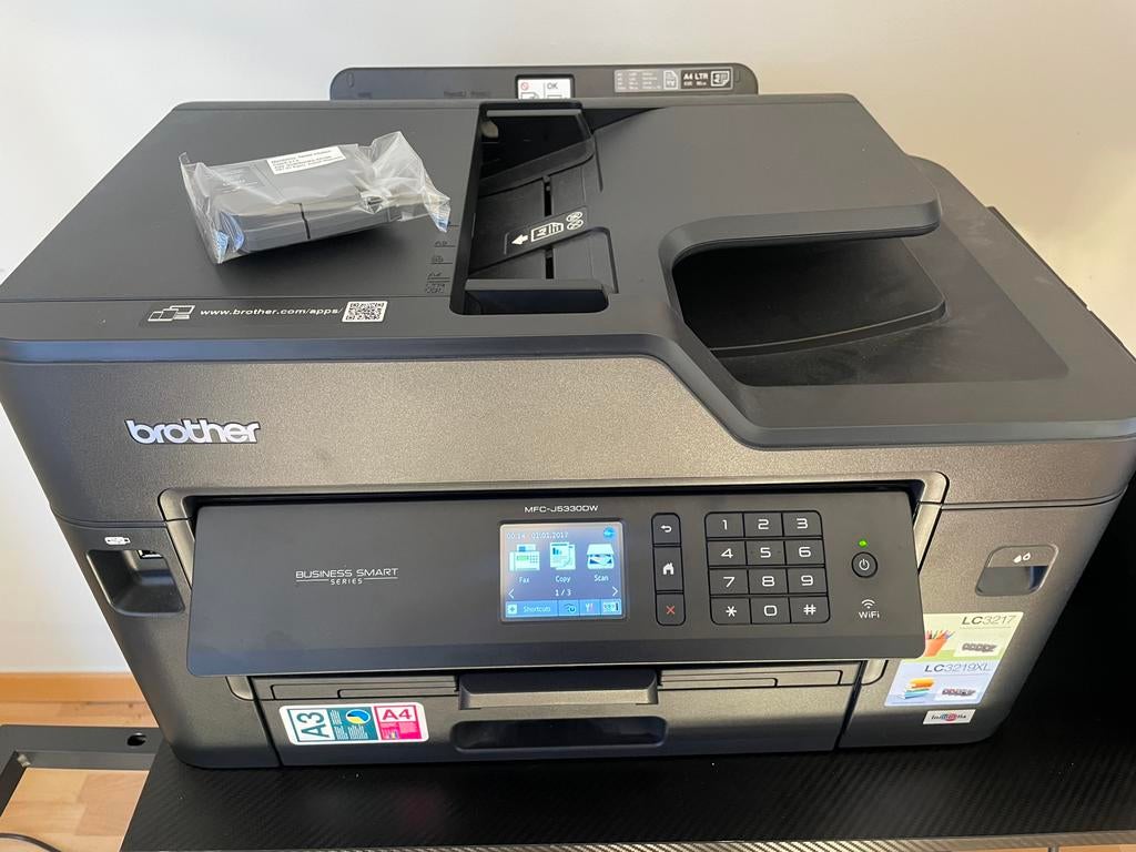 Brother MFC-J5330DW A3 printer – met nieuwe inkt!, Enlèvement ou Envoi, Fax, Imprimante à jet d'encre, Comme neuf