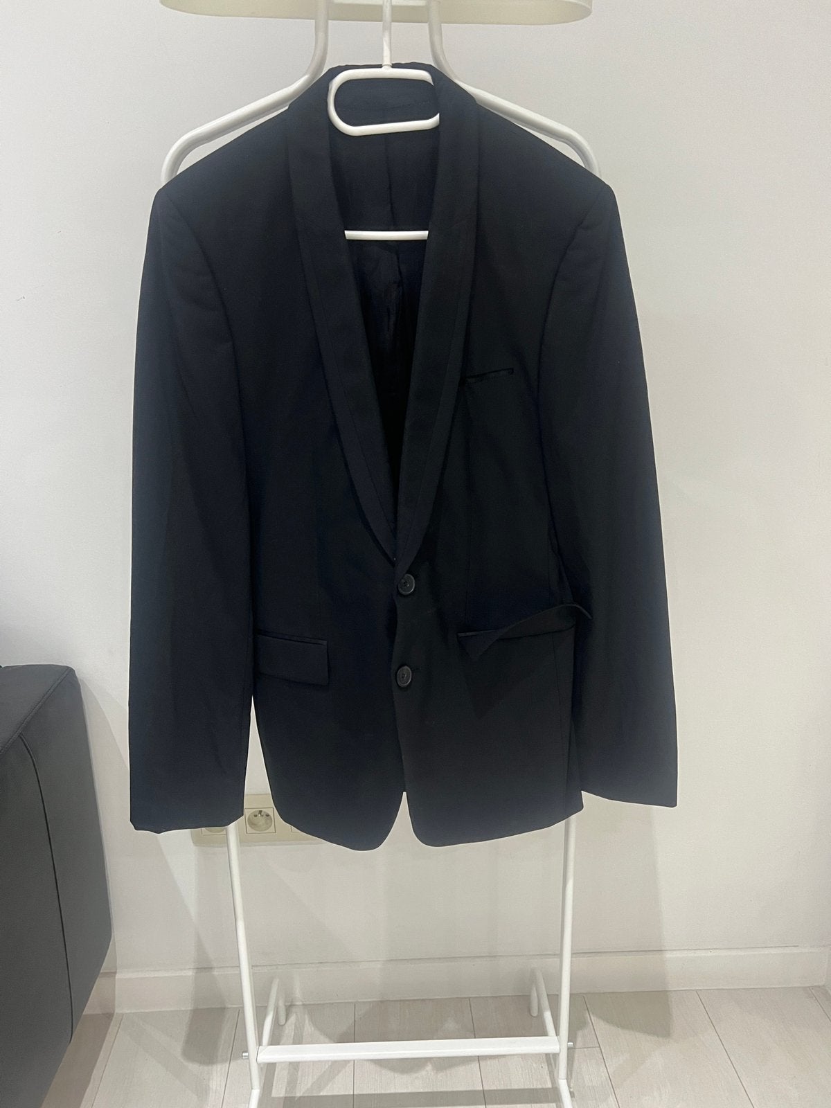Zwarte kostuum vest Hugo Boss, Ophalen of Verzenden, Zo goed als nieuw, Maat 46 (S) of kleiner