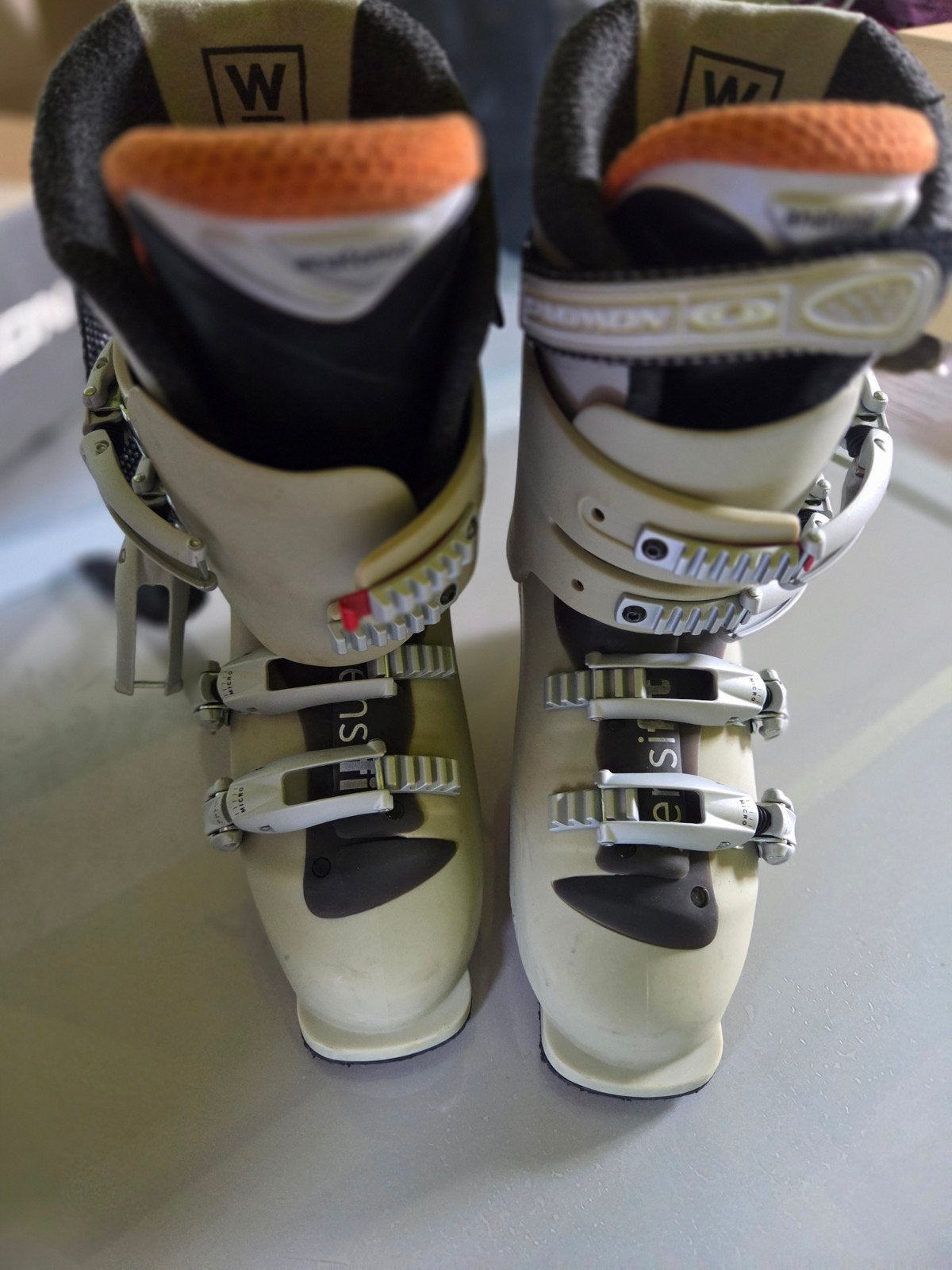 Salomon skischoenen, maat 25.5, Ophalen of Verzenden, Ski, Schoenen, Salomon